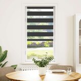 vidaXL idaXL Zebra senčilo črna 65x150 cm tkanina širina 60,9 cm poliester | Shoptok.si