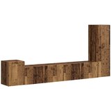 Set TV komoda 3 kom. Staro drvo Konstruirano drvo Smeđa 30 x 31 x 100 cm | Shoptok.si