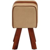  Gimnastička klupa smeđa 38 cm prava koža i masivno drvo manga | Eponuda.com