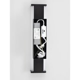 Nova Luce Mat crna metalna LED zidna lampa Misty – | shoptok.hr