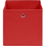  Kutije za pohranu od netkane tkanine 4 kom 28x28x28 cm crvene | shoptok.hr