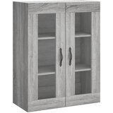  Visoka komoda siva sonome 69,5x34x180 cm od konstruiranog drva | shoptok.hr