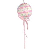  Novogodišnji ukras na stapiću roze 32x10cm | Eponuda.com