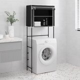  Stalak za pohranu na 2 razine crni 71x29,5x170,5 cm željezni | shoptok.hr