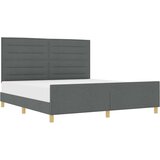  Postelja Temno Siva 180x200 cm Tkanina, (22049923) | Shoptok.si