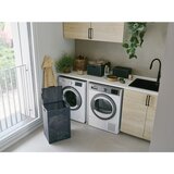 Curver Temno siva škatla za shranjevanje s pokrovom iz reciklirane plastike 28x28x28 cm Kaya Cube – | Shoptok.si