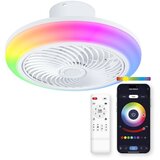 Ksix Siroco ventilator s osvjetljenjem i glazbom, Tuya, 46 cm, 6 brzina, 3000lm | shoptok.hr