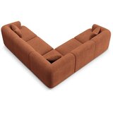 Cosmopolitan Design Kutna garnitura od samta boja terakote Campi – | shoptok.hr