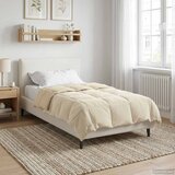 Puni pokrivač za cijelu godinu Krema 140 x 200 cm Mikrovlakna | Eponuda.com