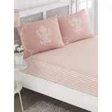 Set od plahte i 2 jastučnice Pure, 200x220 cm, ružičaste boje