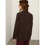 Sinsay Jednoredni loose fit blejzer s dodatkom viskoze | shoptok.hr