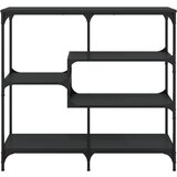  Konzolni stol crni 100 x 32 x 95 cm od konstruiranog drva | Eponuda.ba