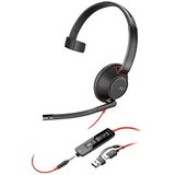 HEWLETT-PACKARD Blackwire 5210 Monaural USB-C slušalke + 3,5 mm vtič + USB-C/A adapter 8X230A6, (5000368433) Cene