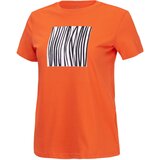 BRILLE Ženska majica kratkih rukava Abstract art narandžasta Cene