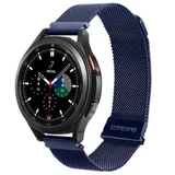 Milanese - stainless steel magnetic strap for Samsung Galaxy Watch / Huawei Watch / Honor Watch / Xiaomi Watch (22mm band) blue