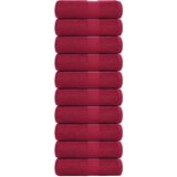 vidaXL Ručnici za pranje 10 kom bordo 30 x 30 cm 360 gsm 100 % pamuk Cijene