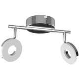 Candellux Lighting led stropna svetilka v sijajno srebrni barvi 27x16 cm thema | Shoptok.si