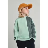 Reima Otroški pulover Letkein zelena barva