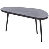 Light & Living Crni metalni stolić za kavu 42x87 cm Puno – Cijene