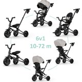 Coccolle Tricikel Qplay Nova Niello Siva | Shoptok.si