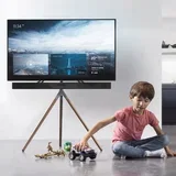 One for All TV Stand Ultraslim TURN 65 Tripod 360 WM7471 dark
