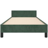  Okvir za krevet s uzglavljem tamnozeleni 80x200 cm baršunasti | shoptok.hr