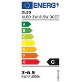 Xled 3W-6.5W 3CCT beli Ugradni okrugli LED panel CCT 3 nivoa 3W-4.8W-6.5W/240lm-400lm-500lm,220-240V | Eponuda.com