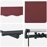 Tenda Tamno crvena 300 x 200 cm tkanina | shoptok.hr
