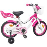  Otroško Kolo S Pomožnimi Kolesi 16 Palcev za 4-6 let Roza - - roza - 1,2 - 112,5 x 51 x 75 cm - 2025- | Shoptok.si