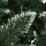  Umjetno božićno drvce sa šiškama i bijelim sjajem 210 cm | shoptok.hr