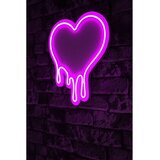 Wallity Zidna LED dekoracija Melting Heart Pink Cene