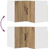  Stenska kuhinjska omarica s polico Umetni hrast 57 x 57 x 40 cm | Shoptok.si