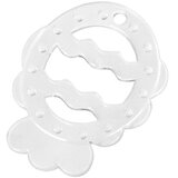 Elfi Silikonska glodalica Clear Ribica Cene