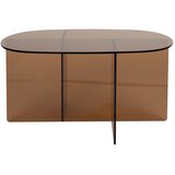 Zuiver Rjava steklena klubska mizica 60x80 cm Linea – | Shoptok.si