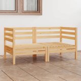The Living Store Vrtni kavč dvosed trdna borovina - Vrtni Kavč, (21469047) | Shoptok.si