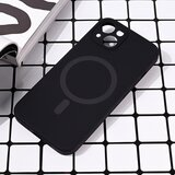  torbica magsafe pure color za iphone 15 6.1 crna Cene