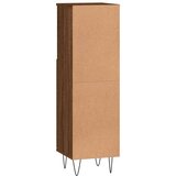  Kupaonski ormarić boja hrasta 30x30x100 cm konstruirano drvo Smeđa | shoptok.hr