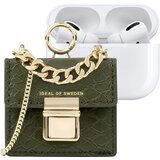 Oem IDEAL OF SWEDEN, Mini torbica za AirPods Any Generation model Cleo z nastavljivim ramenskim trakom, Zelena, (5000227513) | Shoptok.si
