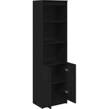  Visoka komoda crni hrast 50x35x180 cm od konstruiranog drva | Eponuda.ba