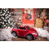 Olimp Sport Dečiji automobil na akumulator Volkswagen Buba crveni sa kožnim sedištem i mekim gumama | ePonuda.com