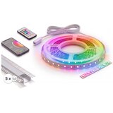  KOMPLET 1x LED RGBW traka NEO LITE LED/24W/230V 5 m IP65 Wi‑Fi + 5x profil 1 m + daljinski upravljač Cene