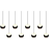 Trio Select Crna/u srebrnoj boji LED viseća svjetiljka Orbit – | shoptok.hr
