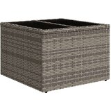 vidaXL 9-dijelni set vrtnih sofa od poliratana s jastucima sivi | shoptok.hr