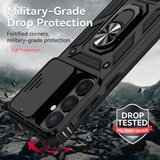 SUNSKY Hybrid Armor ovitek za Samsung S26, Črn | Shoptok.si