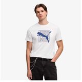 Puma graphic wording tee Cene