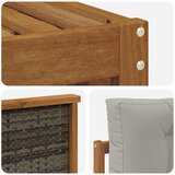  Set vanjskih sofa 6 kom. Čvrsto drvo akacije | shoptok.hr