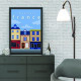 Wallity uramljena slika Domfront, 40x55 cm | ePonuda.com