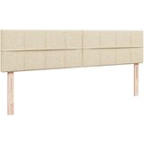  Otomanski krevet s madracem krem 160x200 cm od tkanine | Eponuda.com