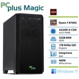 PCPLUS namizni računalnik Magic Ryzen 7 8700G/32GB/1TB SSD/Windows 11 Home/Radeon 780M | Shoptok.si