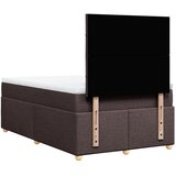  Krevet box spring s madracem tamnosmeđi 120 x 190 cm od tkanine | shoptok.hr